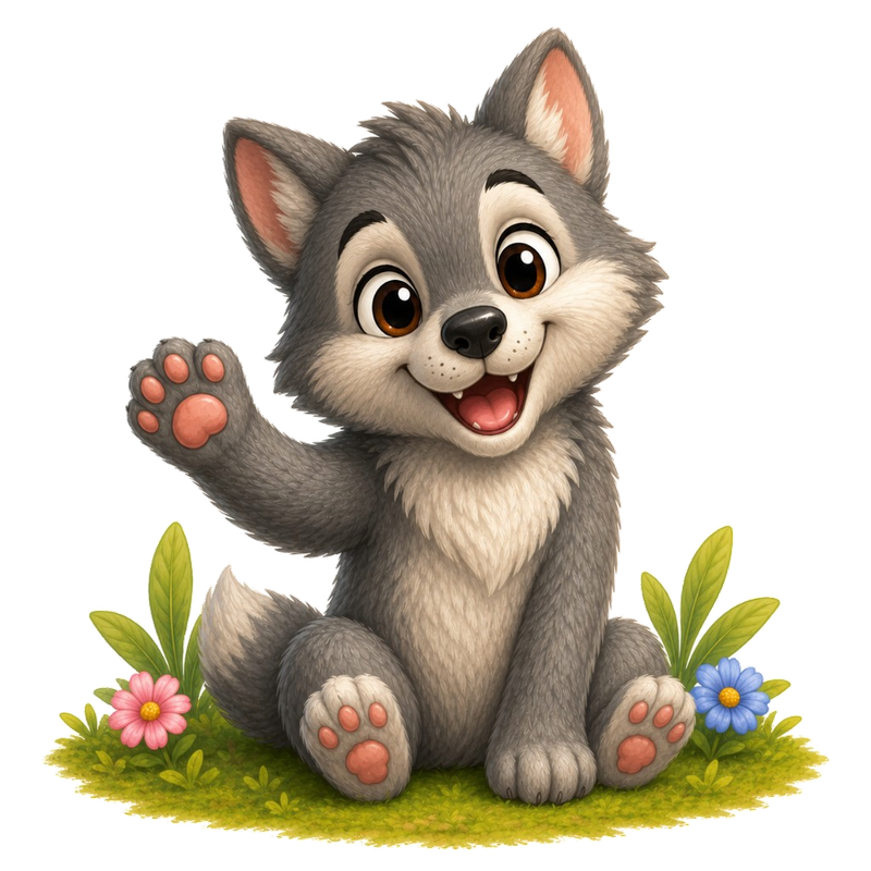 Willow the Wolf Pup